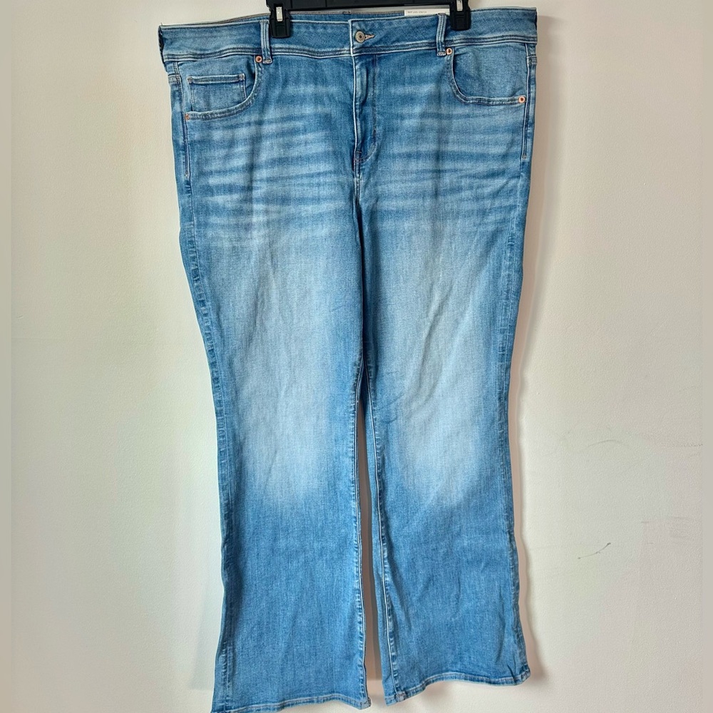 American Eagle Outfitters Light Blue Flare Jeans